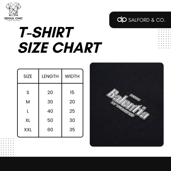 Áo Thun Unisex BALENTIA Logo Ngực Form Oversize – Cotton Cao Cấp Basic Streetwear