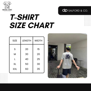 Áo thun nam Formader trắng form rộng – In chữ ngực tối giản