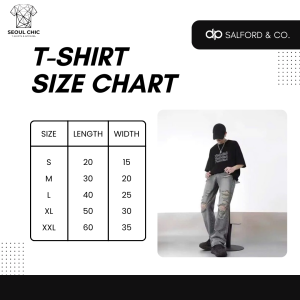 Áo thun oversize thêu chữ nổi lưng (tone xám/kem, streetwear)