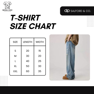 Quần Jean Ống Rộng Wash Xanh Nhạt Rách Gối – Form Baggy Unisex